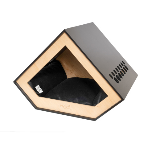 Drewniany domek DIAMOND czarny Drewniany domek DIAMOND czarny